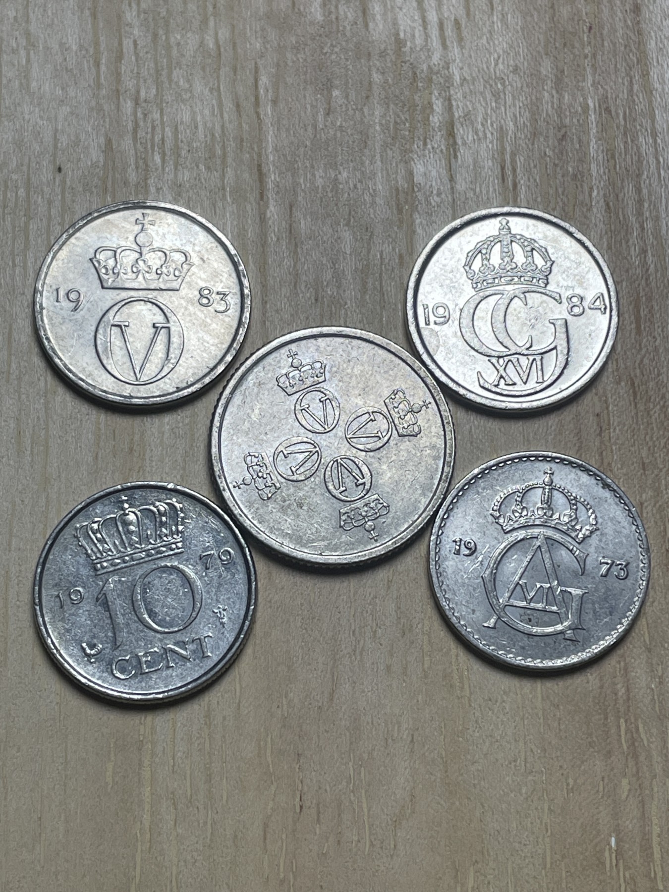 神仙姐姐散币专场第四期（无佣金，预留一期） 皇冠币一组5个