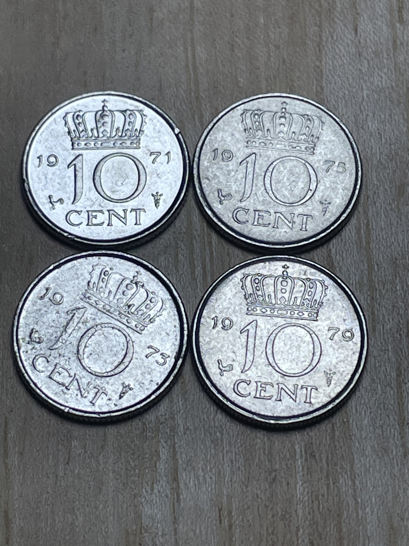 神仙姐姐散币专场第四期（无佣金，预留一期） 荷兰朱利安娜女王10分一组