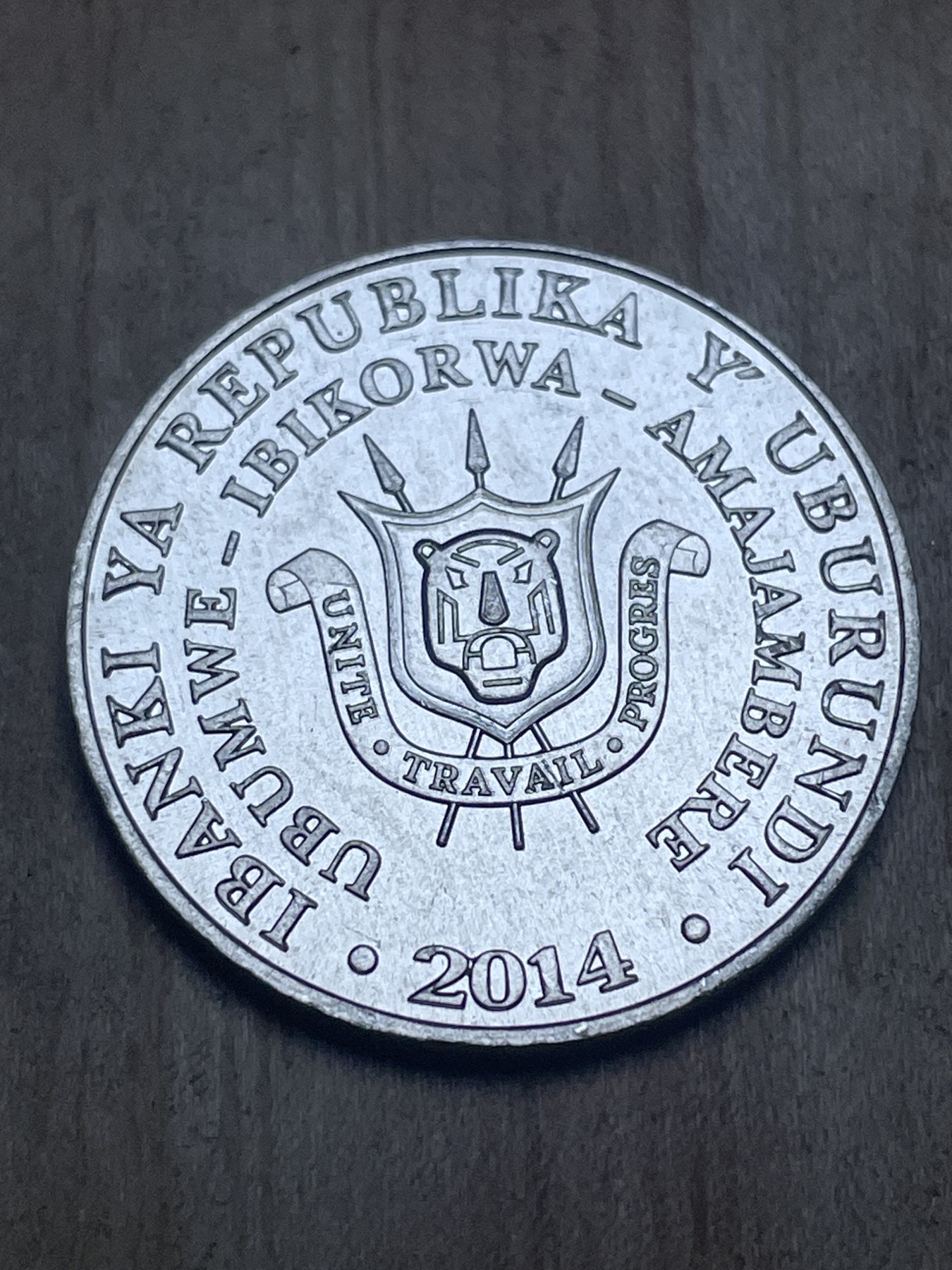 神仙姐姐散币专场第四期（无佣金，预留一期） 全新布隆迪5法郎动物币