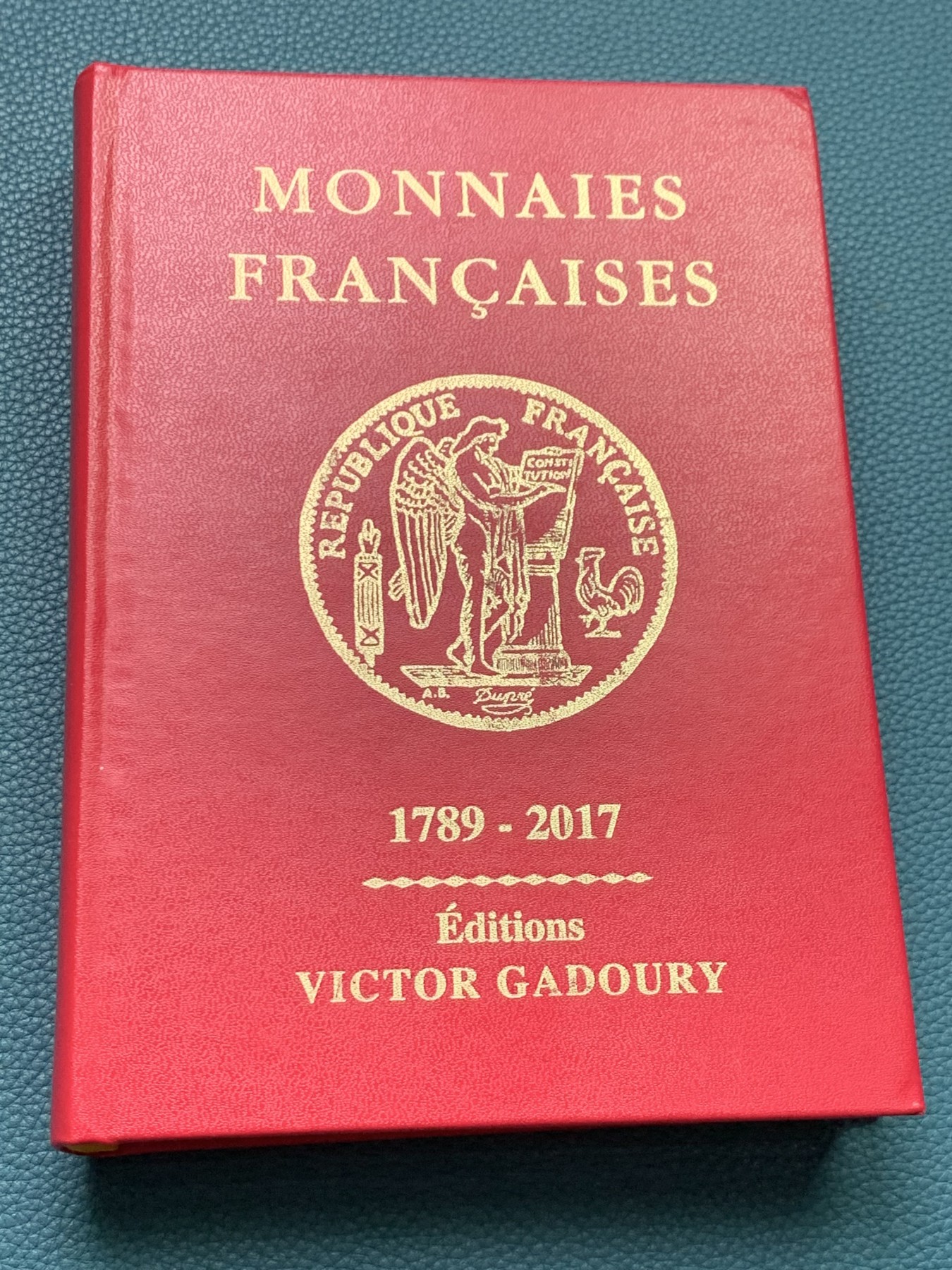《竞宝斋》第209场-周日，周一 2场 (全场包邮) Gadoury法国硬币目录红皮书(1789-2017) 579页