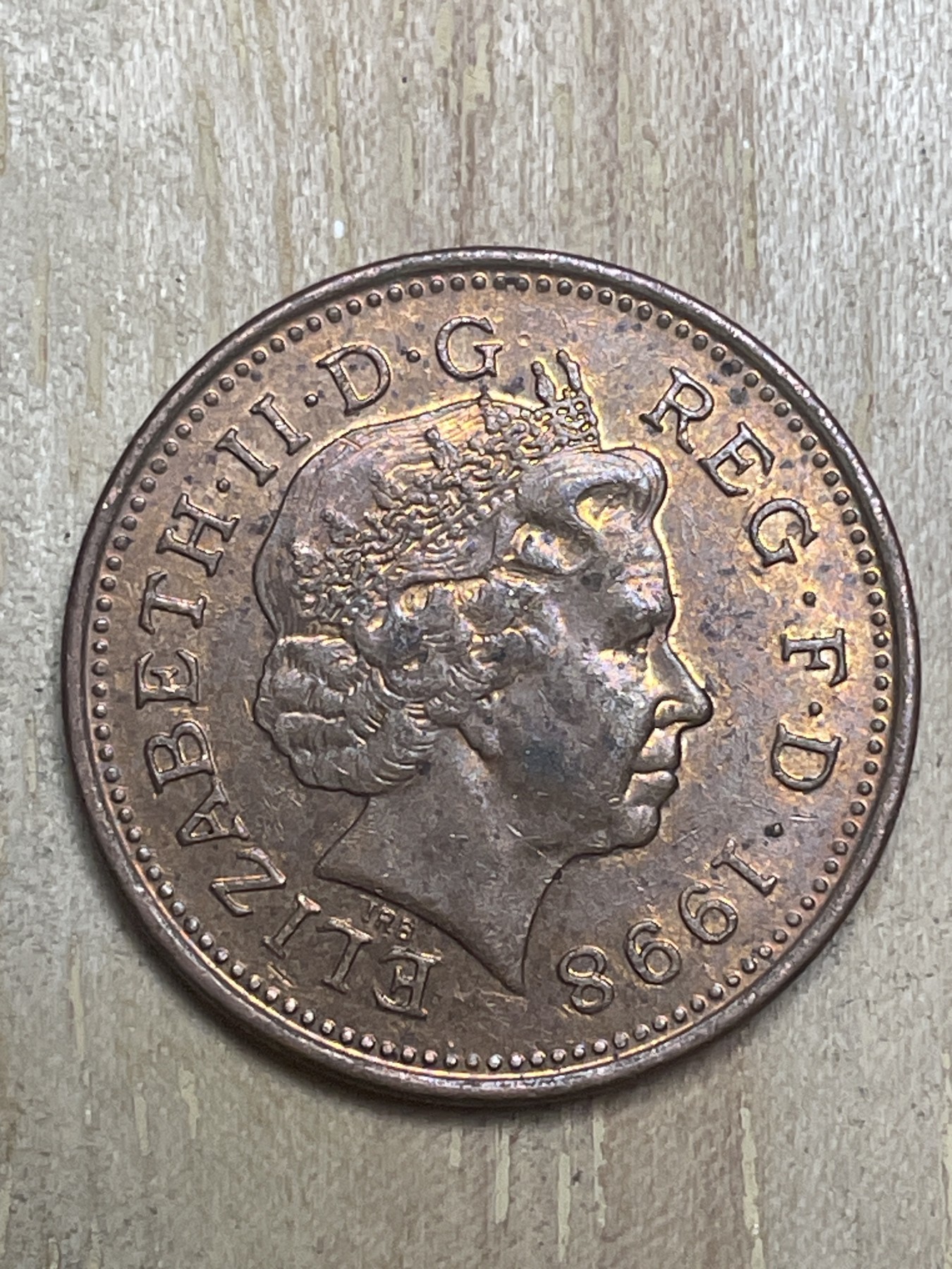 神仙姐姐散币专场第四期（无佣金，预留一期） 1998年英国1便士