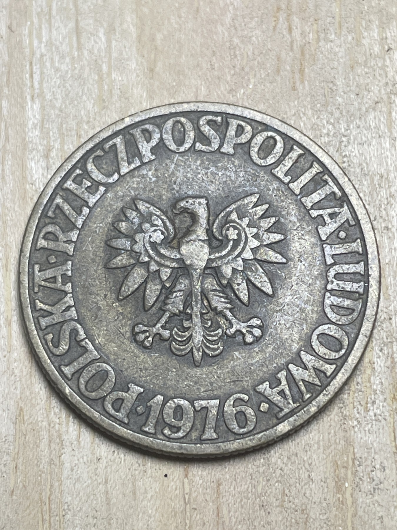 神仙姐姐散币专场第四期（无佣金，预留一期） 1976年波兰5兹罗提铜币动物币