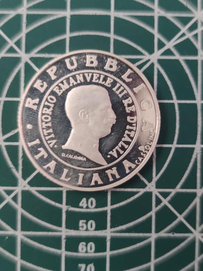 燕姐换藏第63拍 意大利1999年一里拉纪念银币