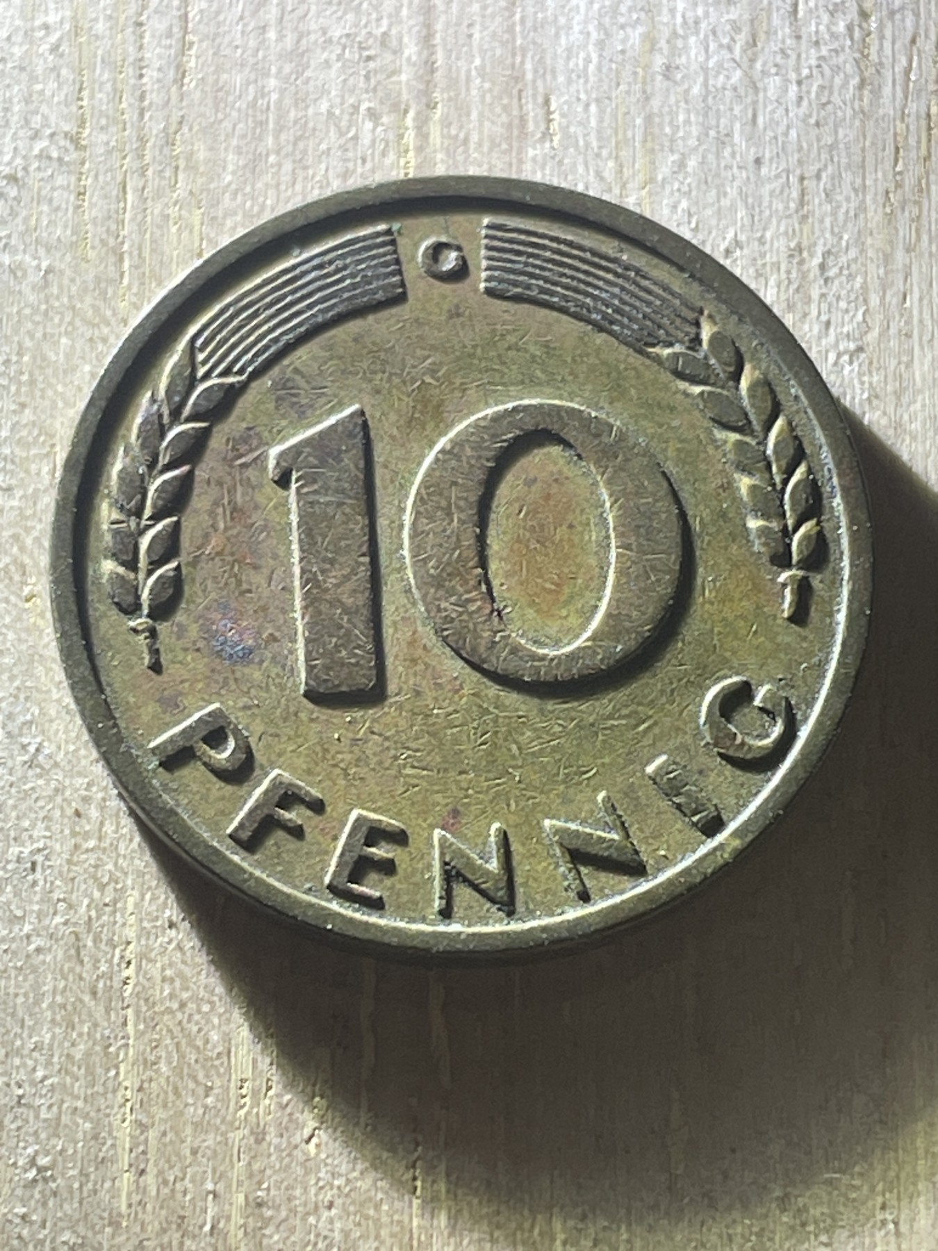 神仙姐姐散币专场第四期（无佣金，预留一期） 1950年德国10芬尼