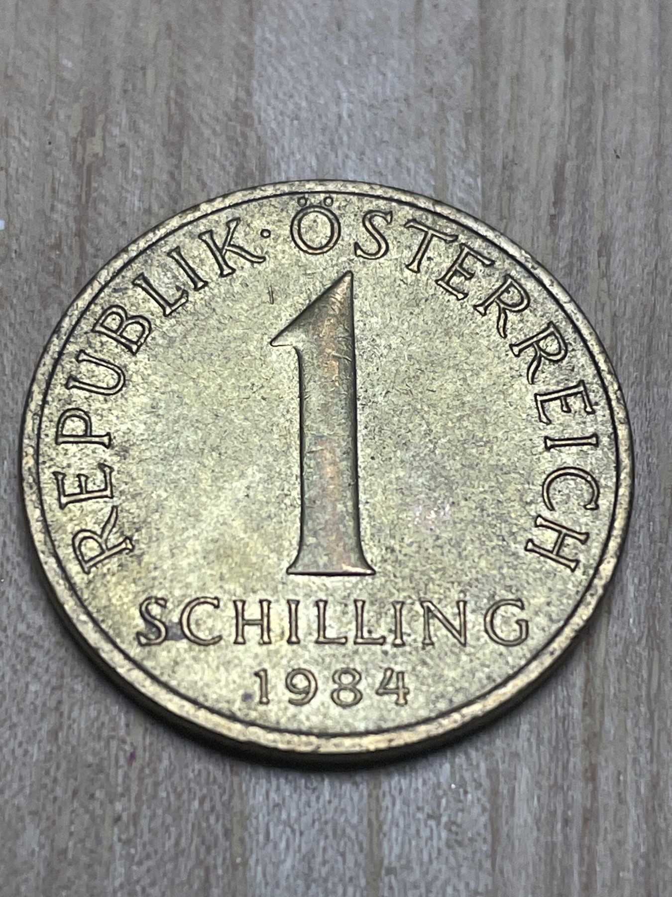 神仙姐姐散币专场第四期（无佣金，预留一期） 1984年奥地利1先令