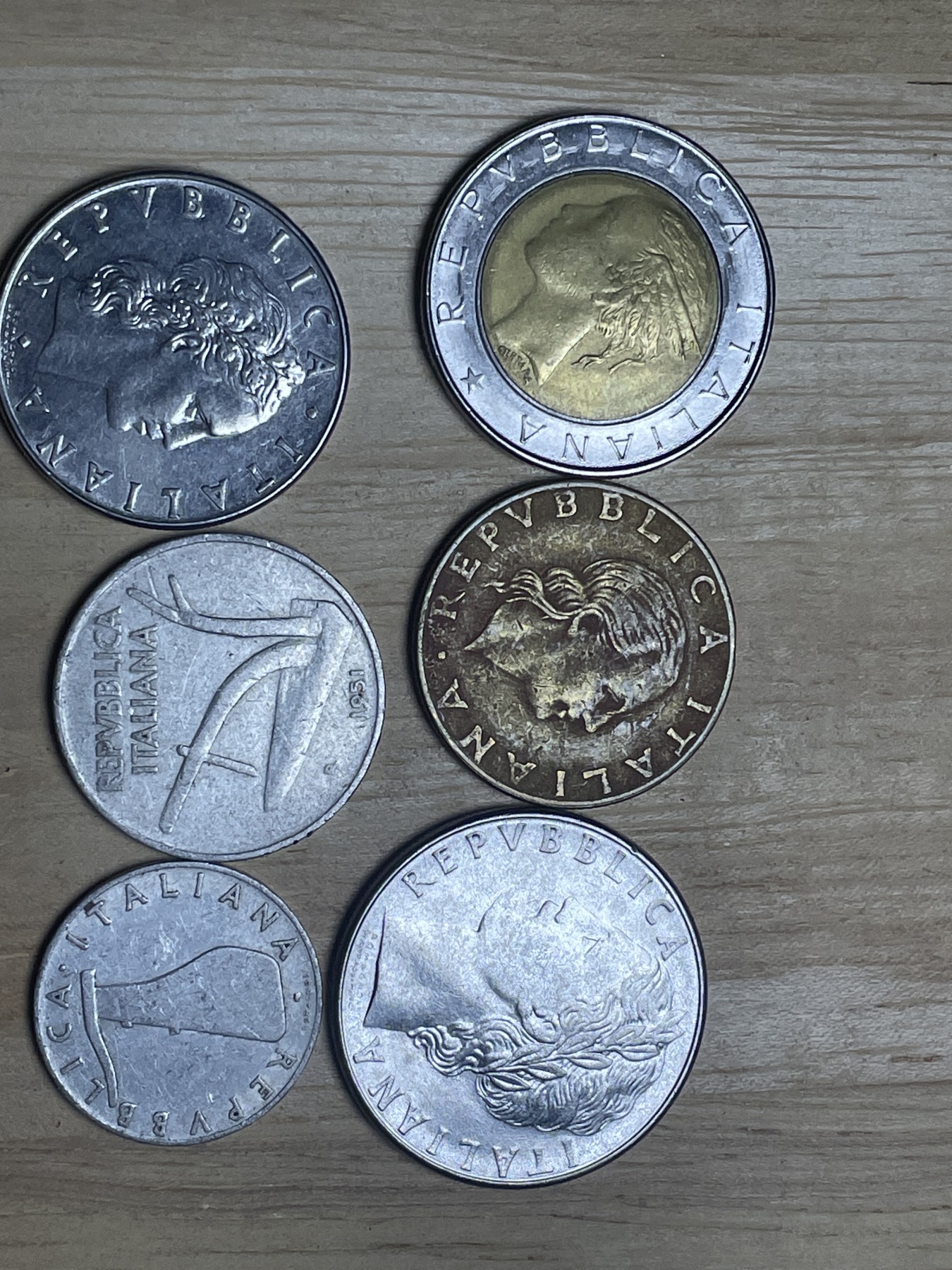 神仙姐姐散币专场第四期（无佣金，预留一期） 意大利5-10分，50里拉-500里拉一组