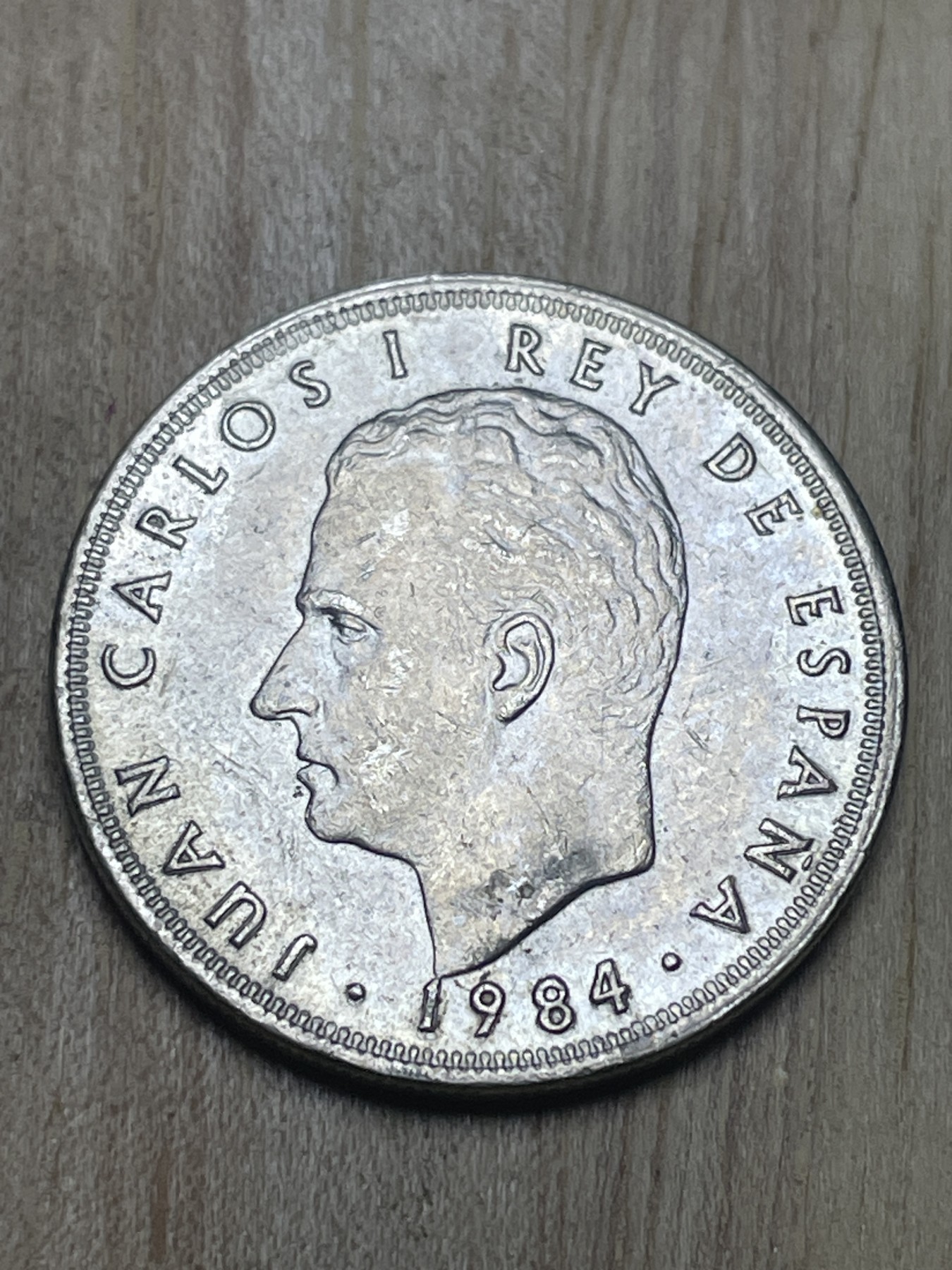 神仙姐姐散币专场第四期（无佣金，预留一期） 1984年西班牙5比塞塔