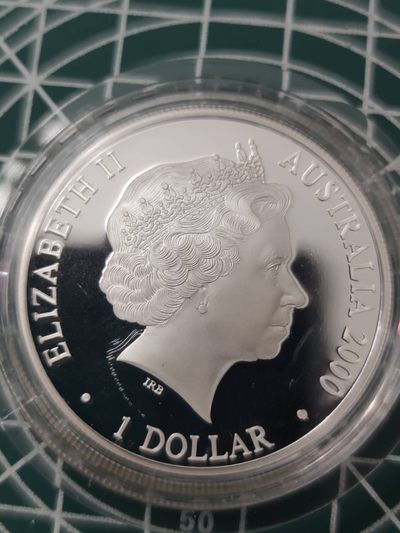 燕姐换藏第63拍 澳大利亚2000年币中币精制银币