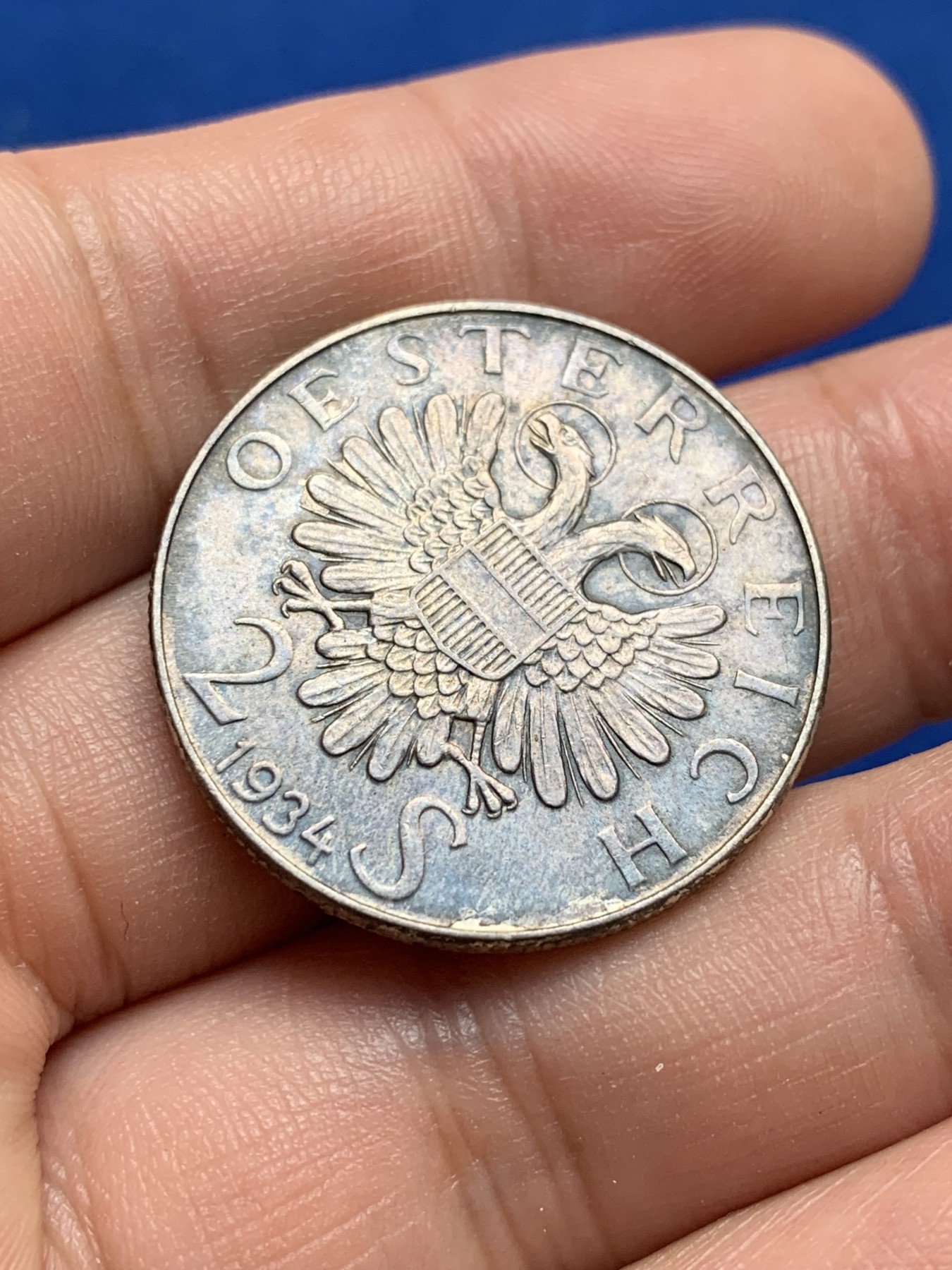 《竞宝斋》第209场-周日，周一 2场 (全场包邮) 奥地利1934年2先令银币