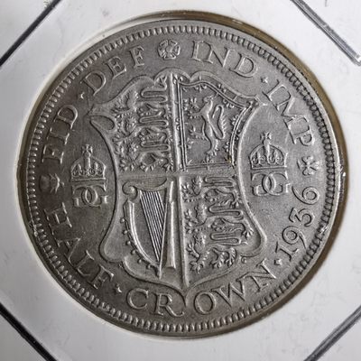 沼泽如烟--第148场 - 英国1936年半克朗银币