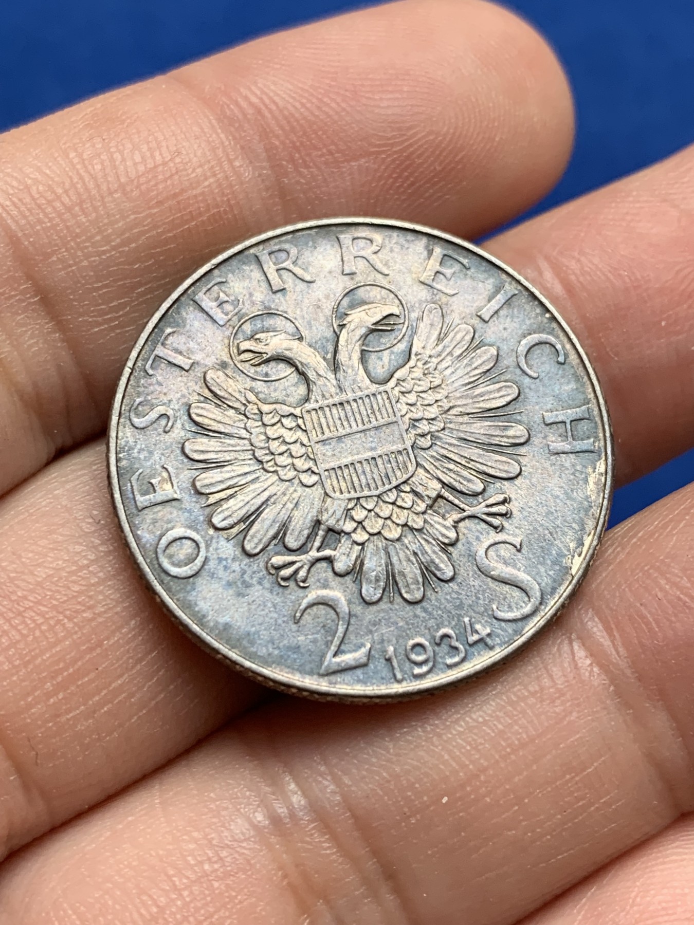 《竞宝斋》第209场-周日，周一 2场 (全场包邮) 奥地利1934年2先令银币