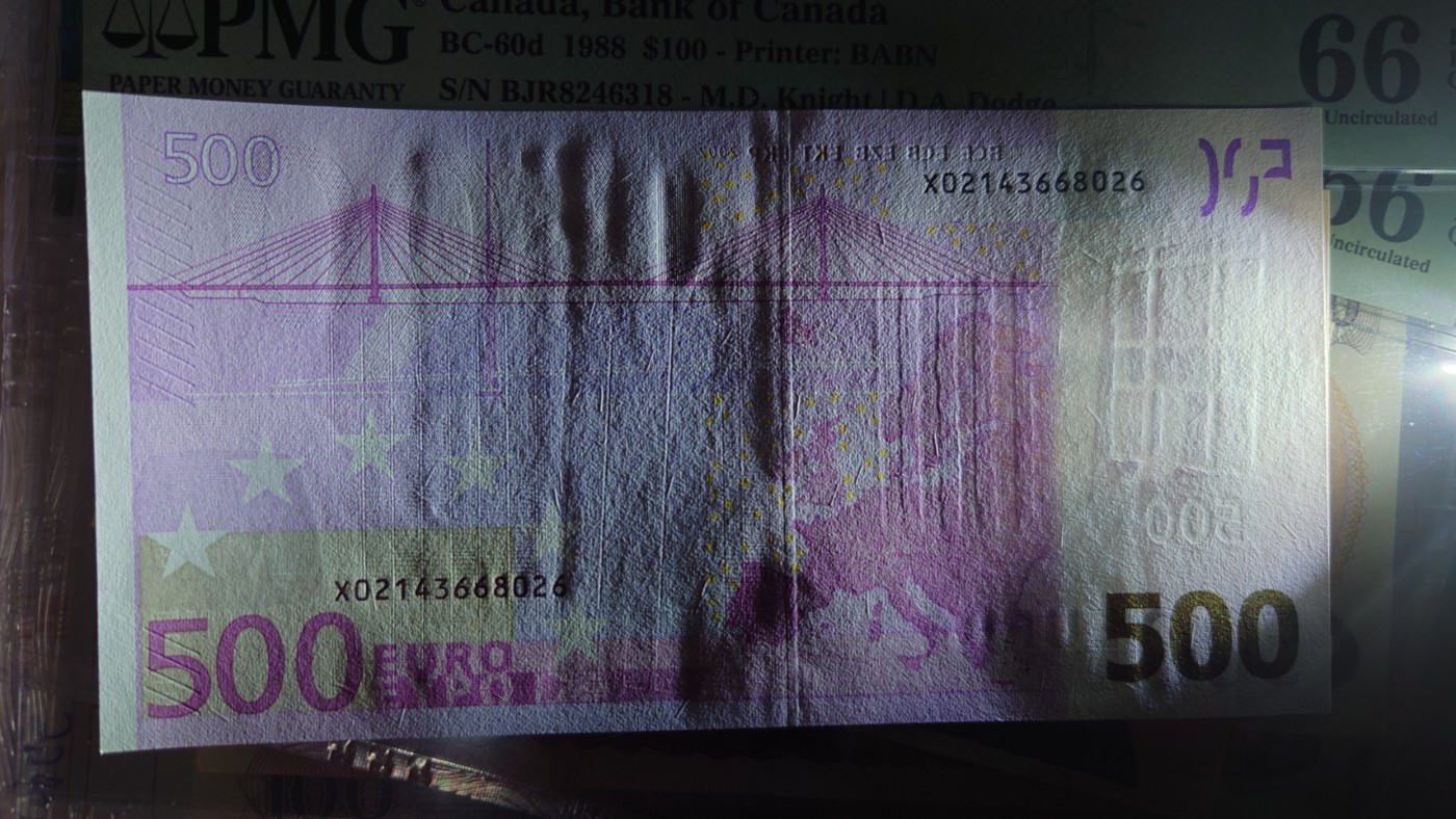 【陆续新增】精选微拍第77期暨2023年第二十四期 少量最新展会卖剩货品专栏(混合场) 【一口价售出，勿拍】2002年500欧元 一签德国版 全新绝品居中好适合评级