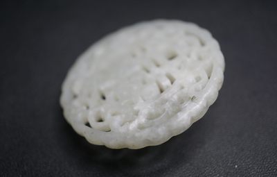 玉石翡翠玛瑙｜拍卖专场 苏工白玉玉佩挂件｜尺寸详见图九