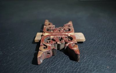 手串木器杂件｜拍卖专场 清代老木雕｜13.7*8.0*1.2cm