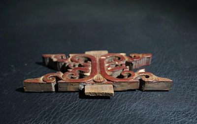 手串木器杂件｜拍卖专场 清代老木雕｜13.7*8.0*1.2cm
