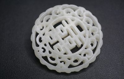 玉石翡翠玛瑙｜拍卖专场 苏工白玉玉佩挂件｜尺寸详见图九