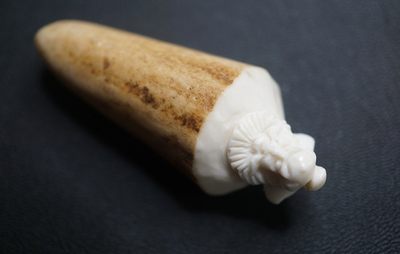 手串木器杂件｜拍卖专场 家养鹿角钟馗挂件｜尺寸详见图九