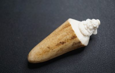 手串木器杂件｜拍卖专场 家养鹿角钟馗挂件｜尺寸详见图九