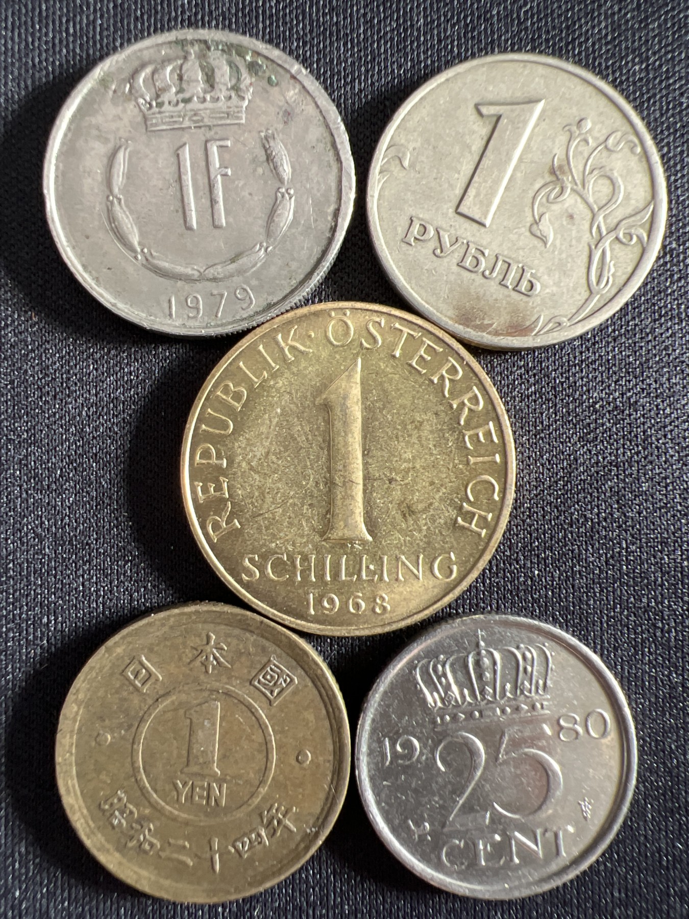 第441期 硬币专场 （无押金，捡漏，全场20包邮，偏远地区除外，接收代拍业务） 硬币五枚