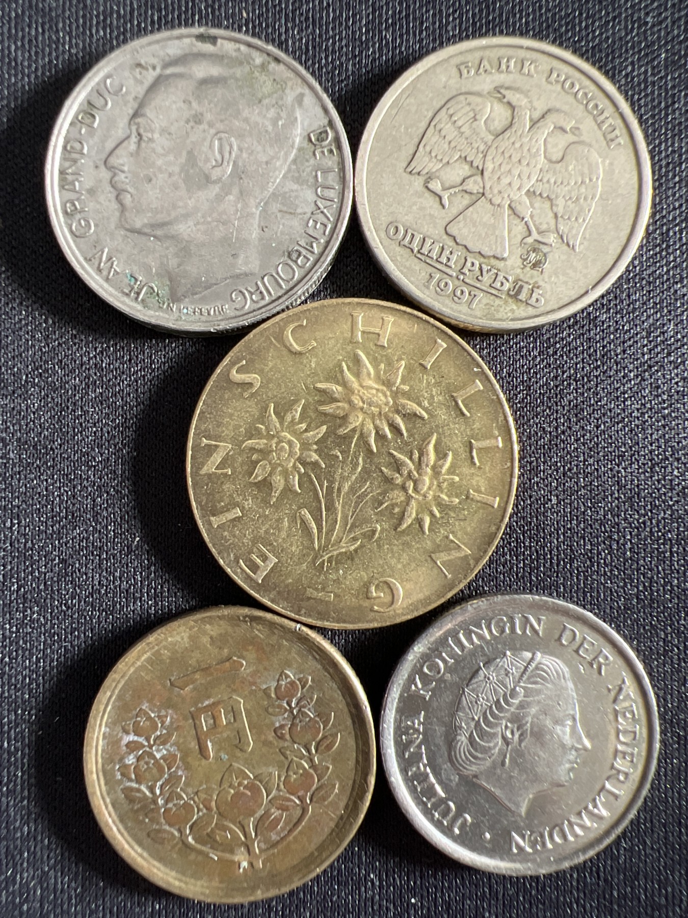 第441期 硬币专场 （无押金，捡漏，全场20包邮，偏远地区除外，接收代拍业务） 硬币五枚