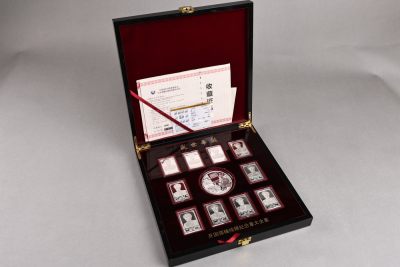 银器专场（上） - 开国领袖纯银纪念章大全套（120周年纪念版）