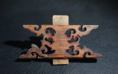 手串木器杂件｜拍卖专场 清代老木雕｜13.7*8.0*1.2cm