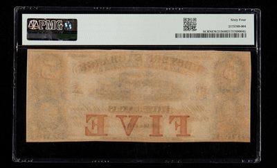 综合藏品场.喜欢出价就得！无套路无托.诚信惠友交友！自动快拍. 1857年美国5美元.PMG64