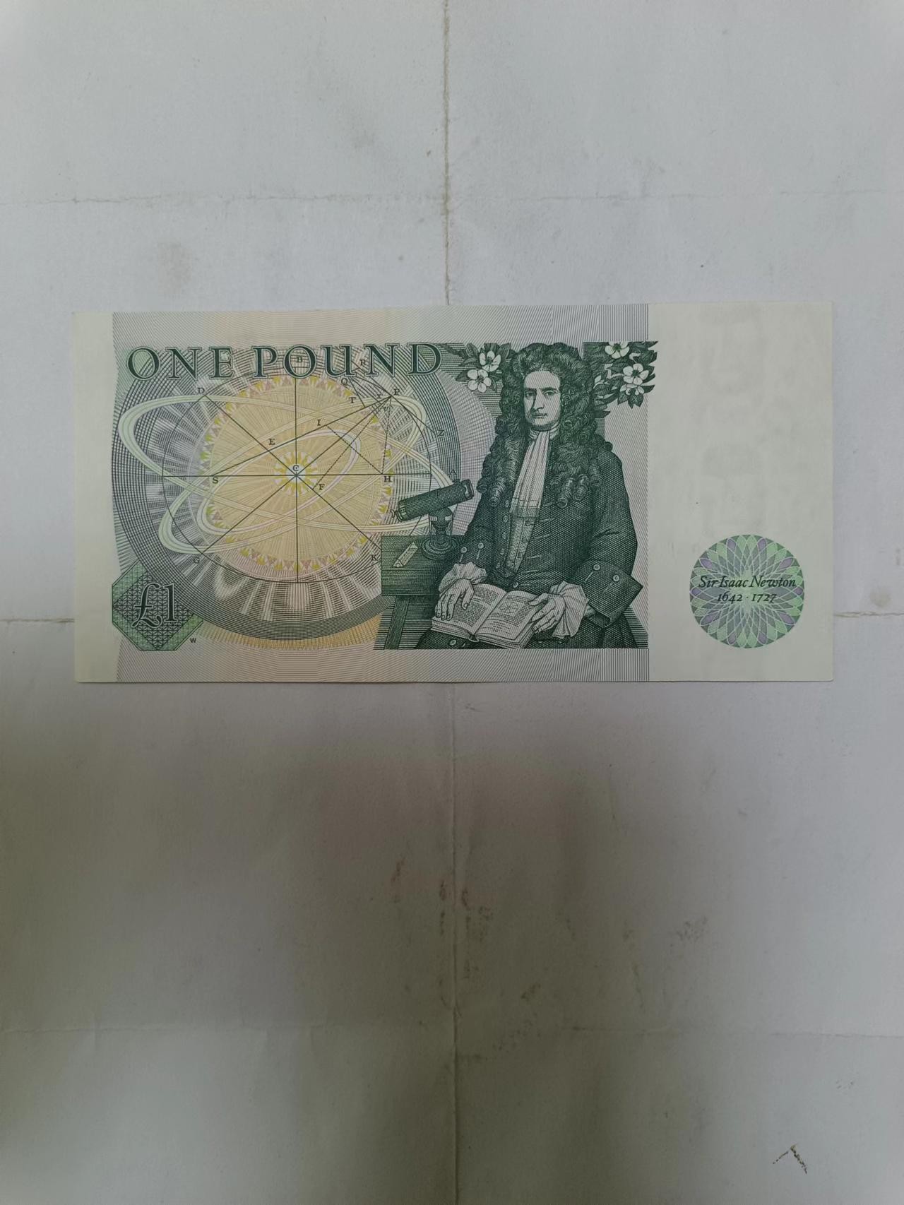 【20231026】非全新纸币第八十一场 英国D序列1镑，好品