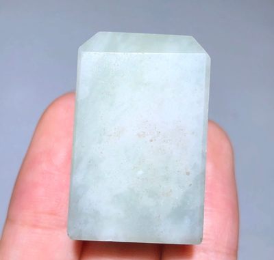 玉石翡翠玛瑙｜拍卖专场 青白玉老玉印章料｜尺寸详见图八图九