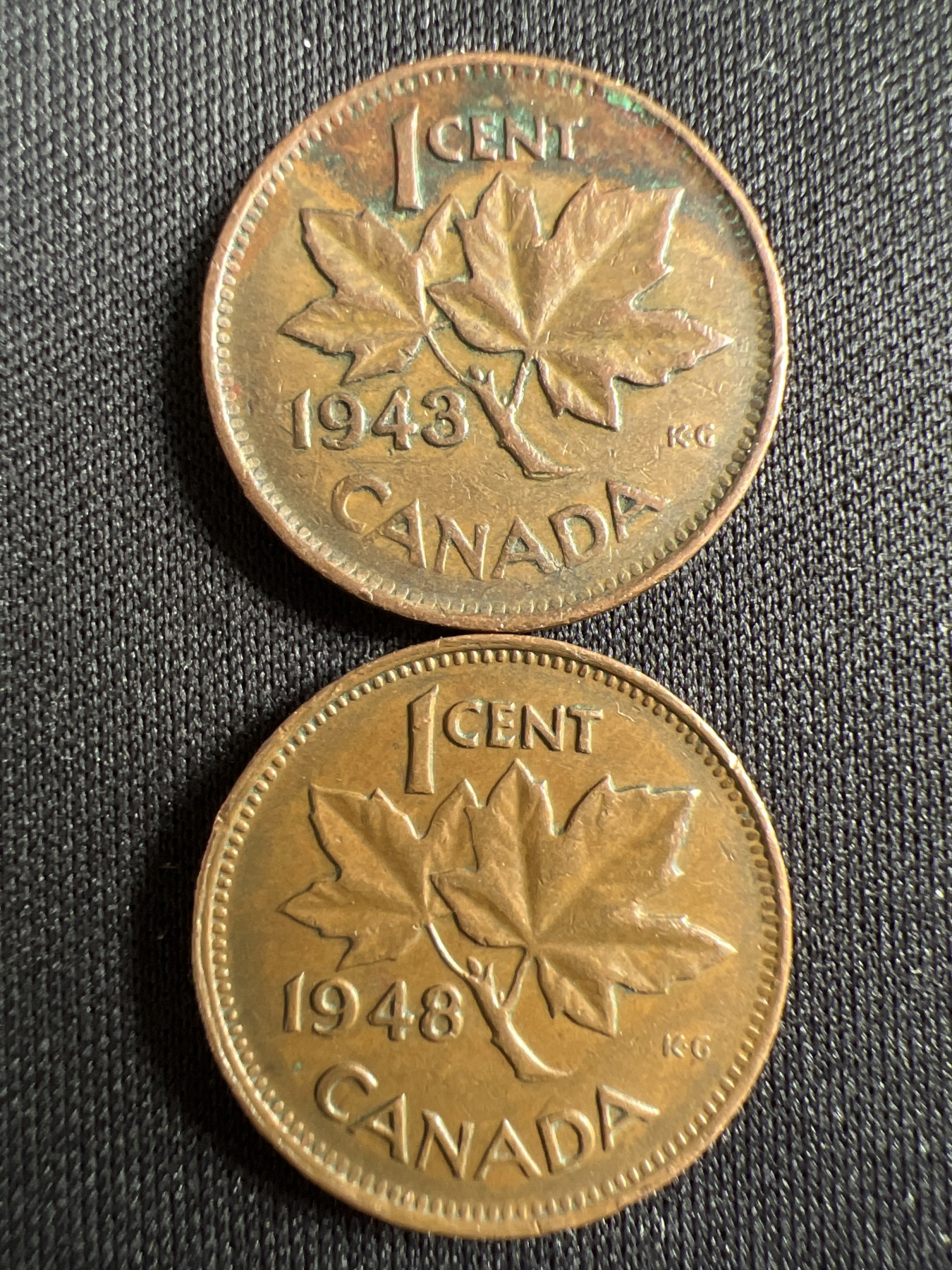 第443期 硬币专场 （无押金，捡漏，全场20包邮，偏远地区除外，接收代拍业务） 加拿大一分两枚