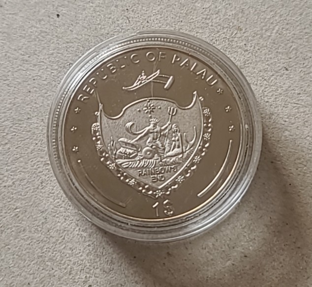 【币将精彩】世界钱币拍卖（2026-2-4） 帕劳2011年海洋动物鱼类彩色纪念币镍币unc