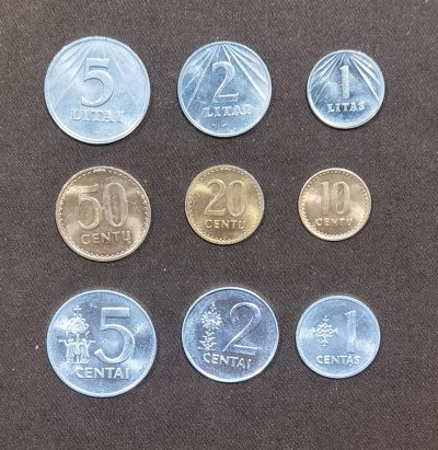 北京马甸外国币专卖微拍第110期，外国非贵金属纪念币，流通币专场，陆续上新，欢迎关注 - 立陶宛1991年首版