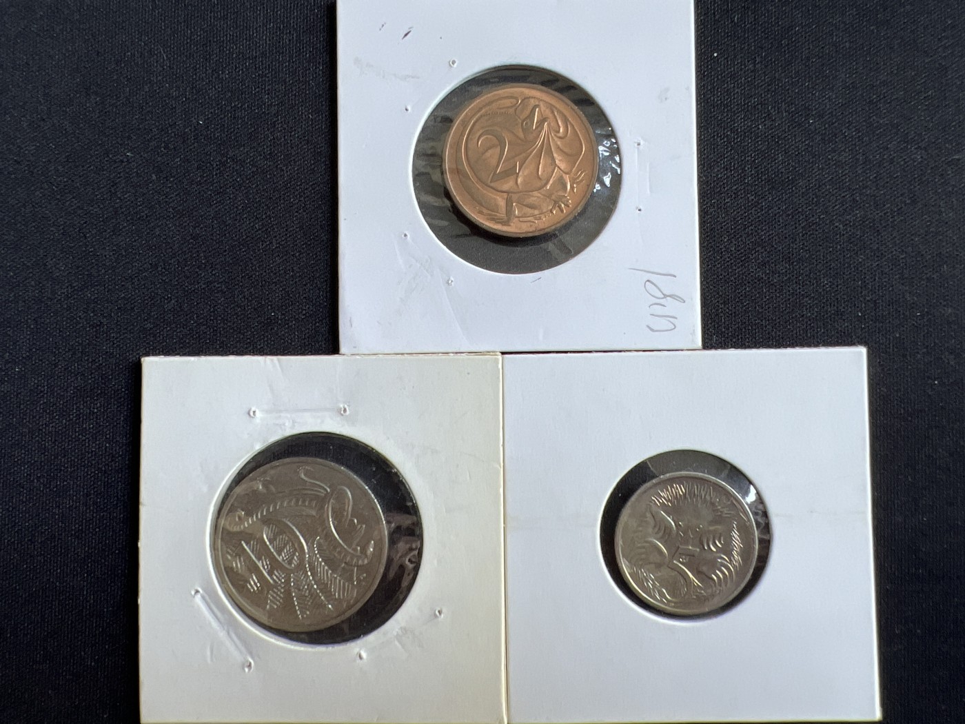 第444期 硬币专场 （无押金，捡漏，全场20包邮，偏远地区除外，接收代拍业务） 澳大利亚三枚