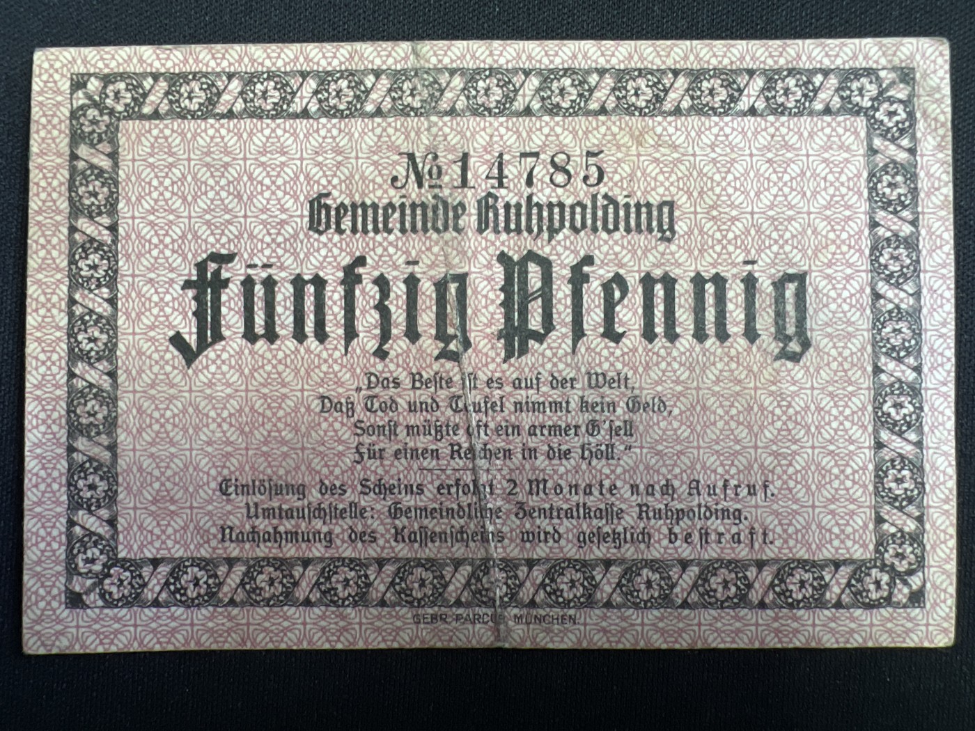 First