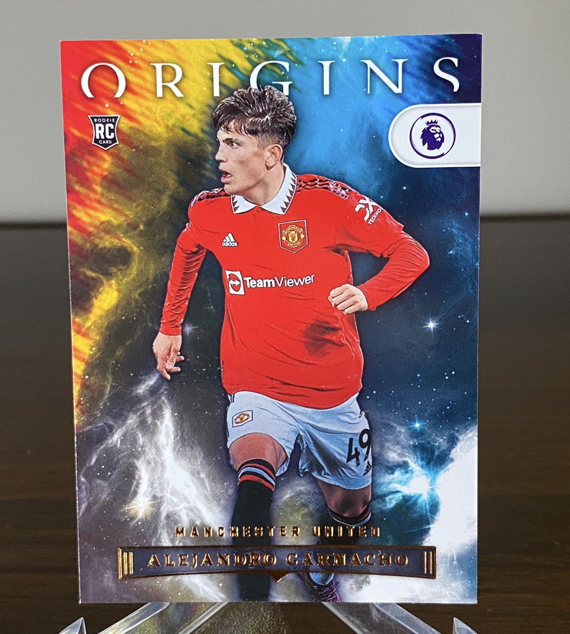 Topps球星卡 2022-23 Panini Chronicles Alejandro Garnacho RC 加纳乔 新秀 base 曼联