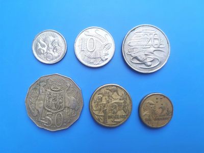 【易洋钱喜】第8场  外国硬币套币场 - 澳大利亚硬币一套