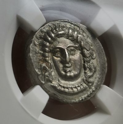 瓶子🏺第115期拍卖会 -  古希腊小亚细亚西利西亚塔尔苏斯 波斯总督塔梅斯10.6克 公元前384-前362年