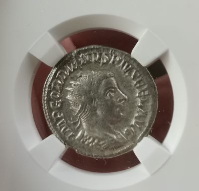瓶子🏺第115期拍卖会 -  古罗马安东尼安银币戈尔迪安三世 公元238-244年 4.05克