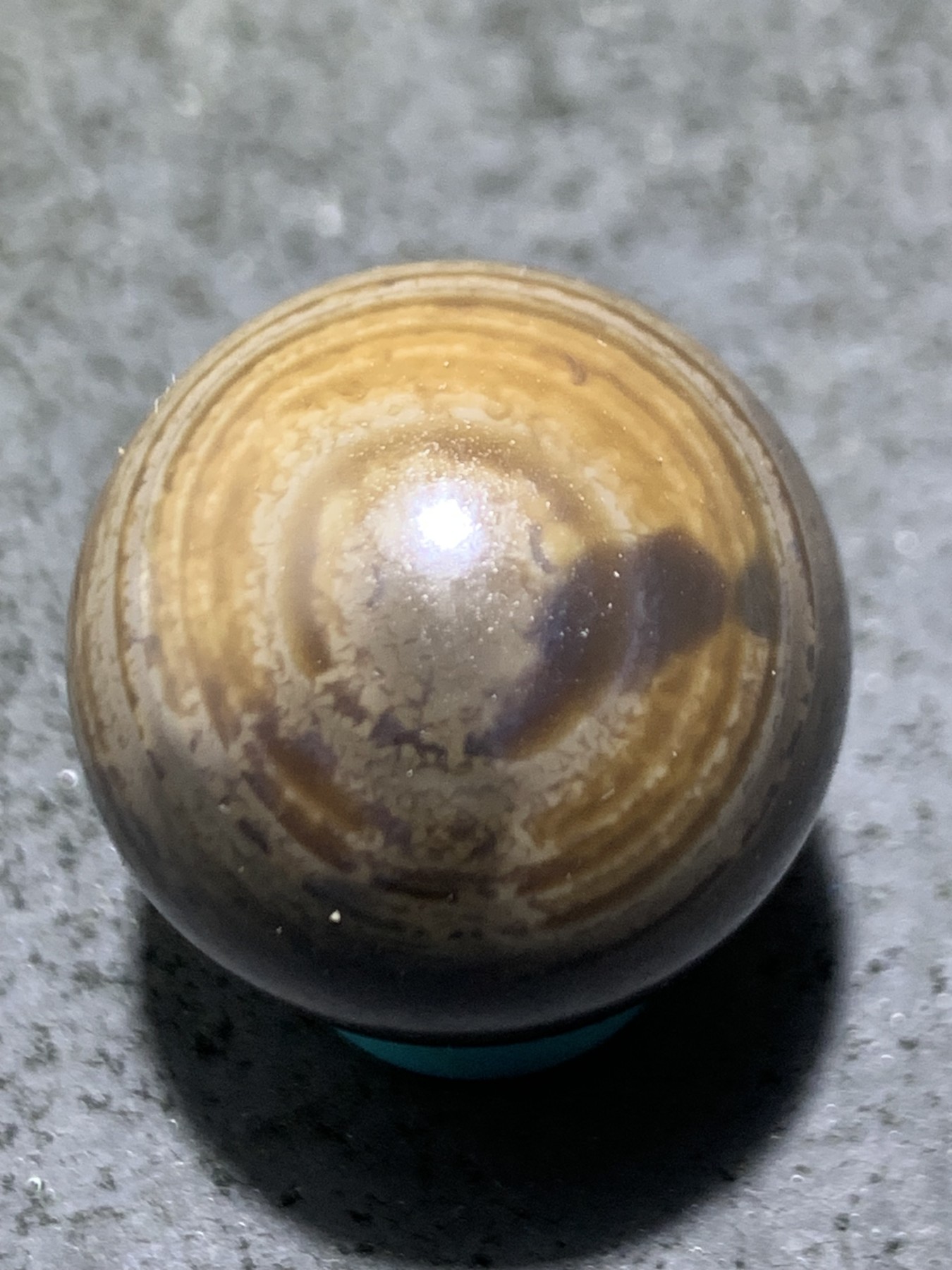 精品亚光药师玛瑙2.0圆球一颗