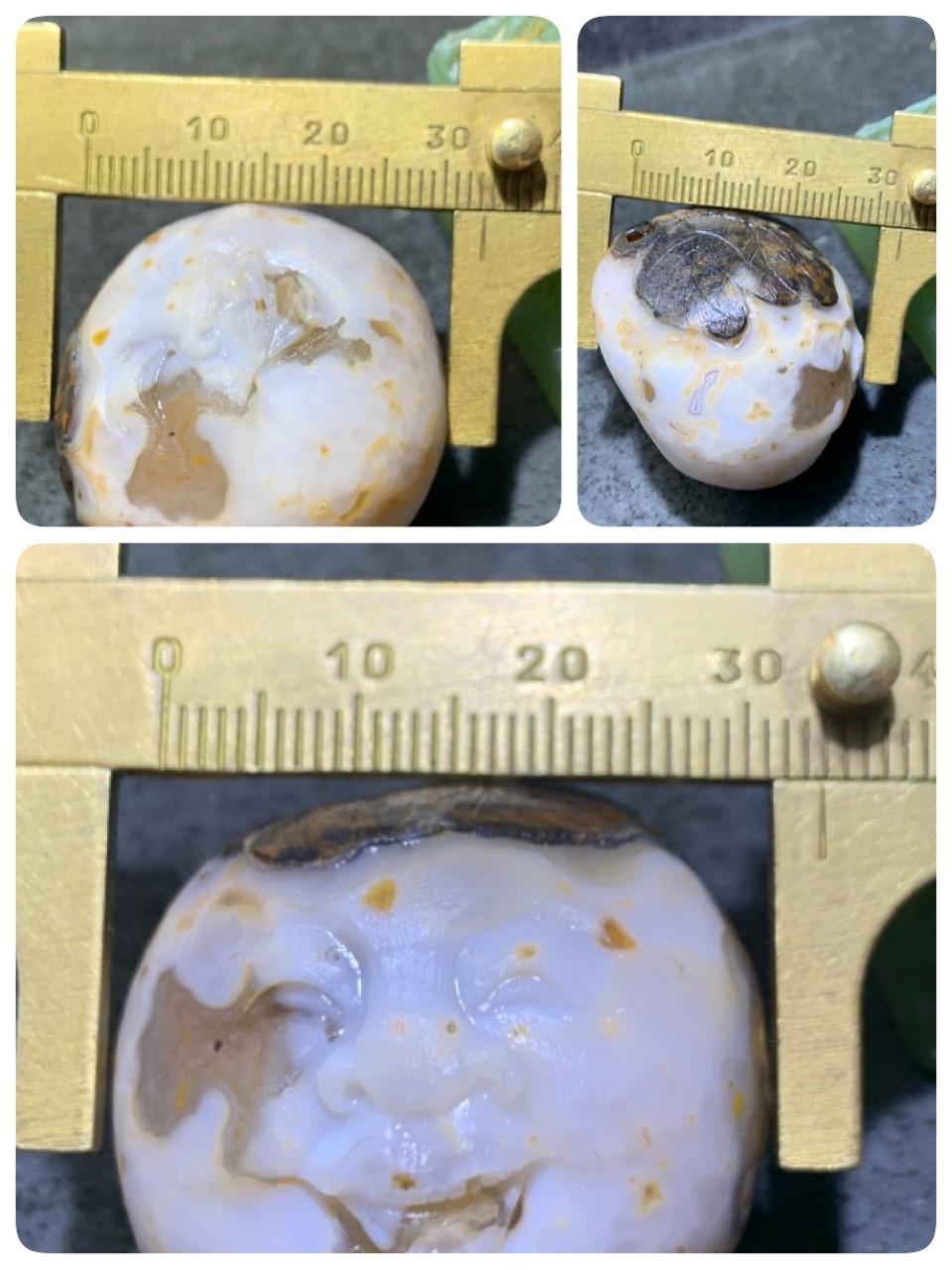 精美原皮冰飘战国红玛瑙手工俏色巧雕一叶成佛随形把件一个！