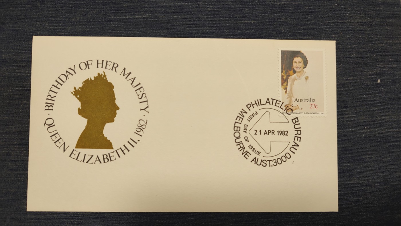 一月邮币社第七期拍卖国际邮票专场 1982年澳大利亚英皇首日封