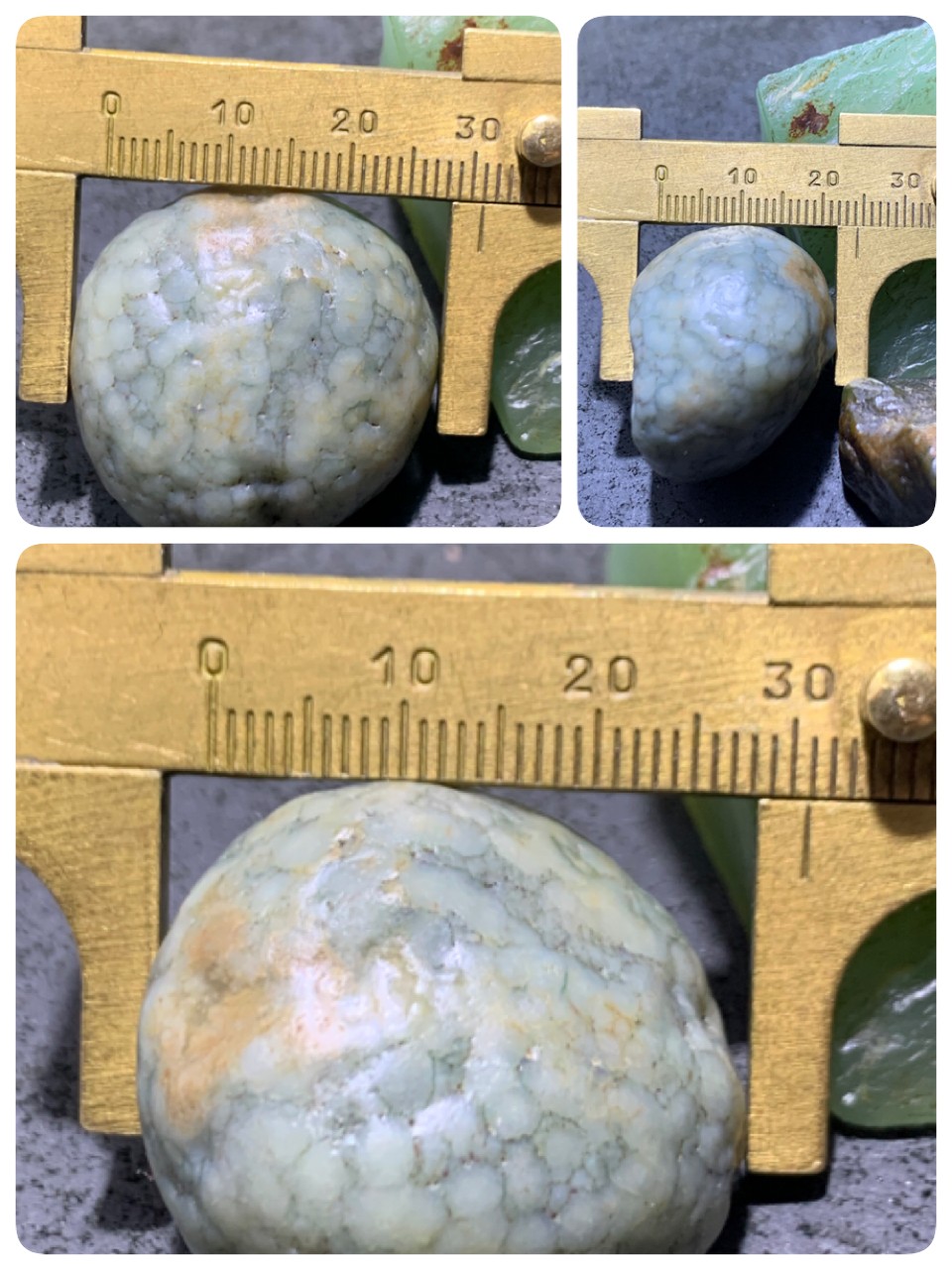 精美阿拉善高玉化地表鱼籽筋脉石原石一颗，