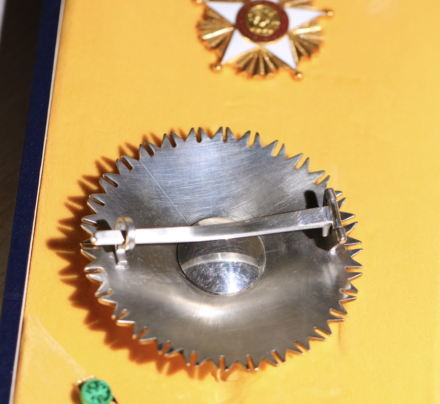 大猫徽章拍卖 第235期  塞内加尔🇸🇳共和国大军官级狮子勋章 