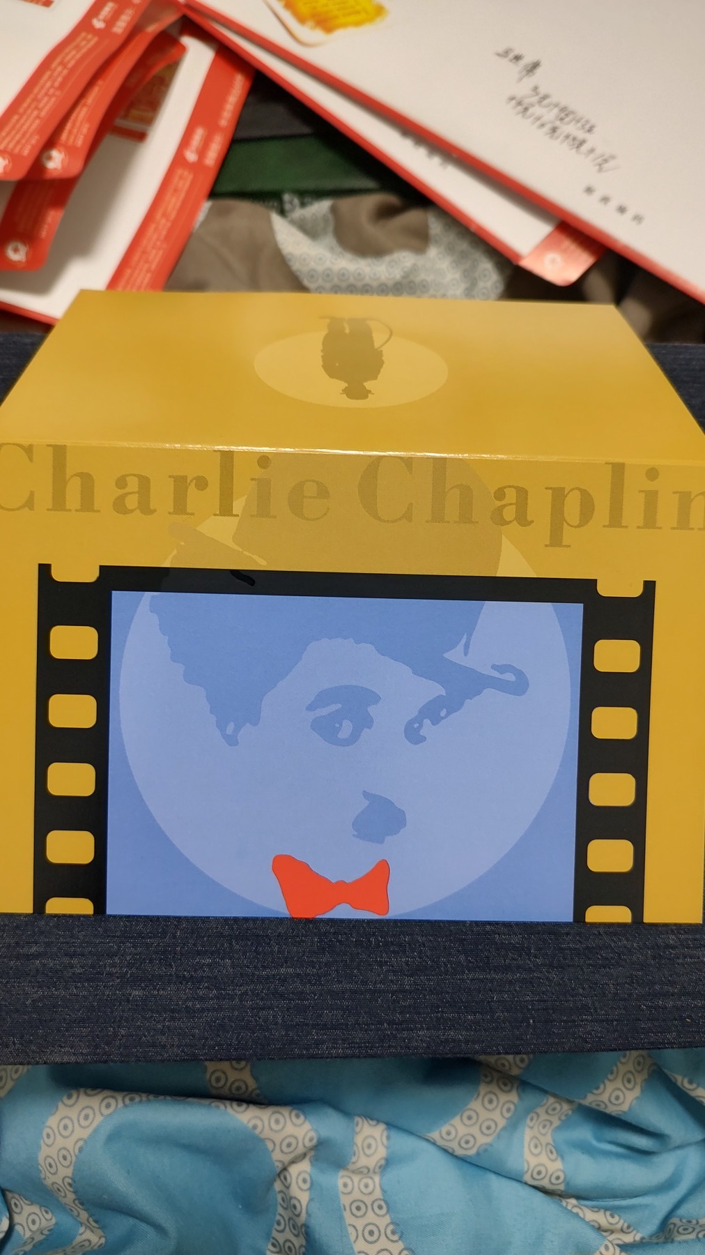 一月邮币社第七期拍卖国际邮票专场 1989年捷克斯洛伐克卓别林四方联首日卡