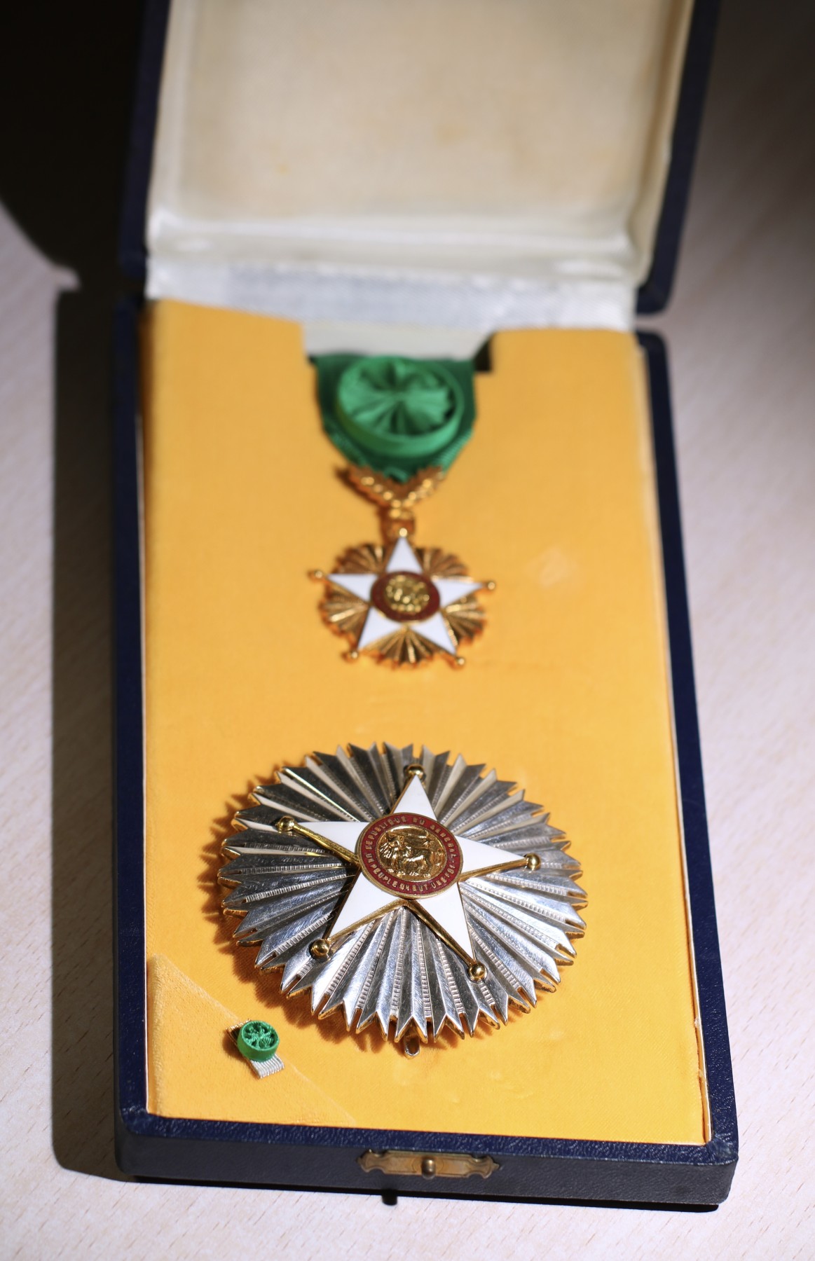 大猫徽章拍卖 第235期  塞内加尔🇸🇳共和国大军官级狮子勋章 