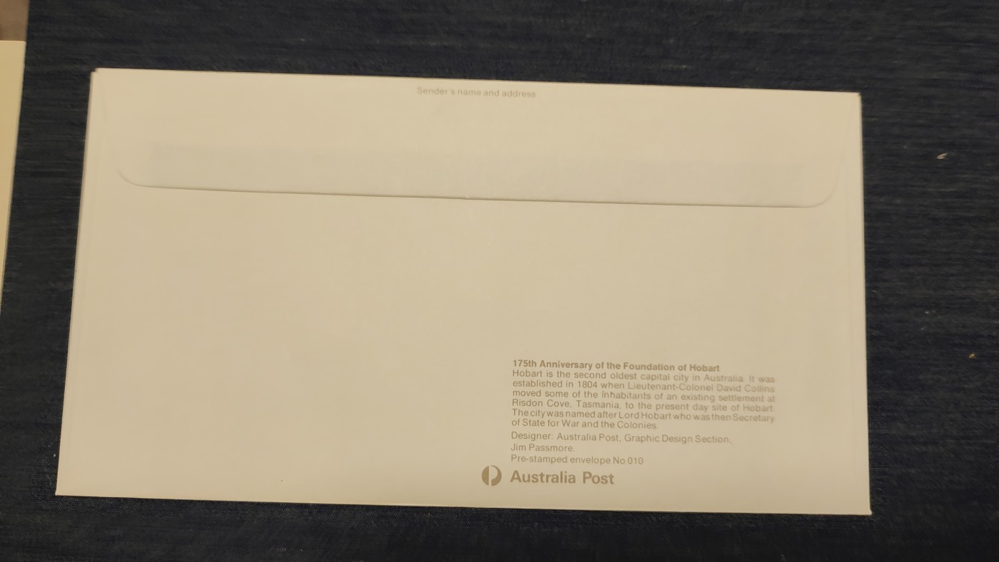 一月邮币社第七期拍卖国际邮票专场 澳大利亚国徽新封