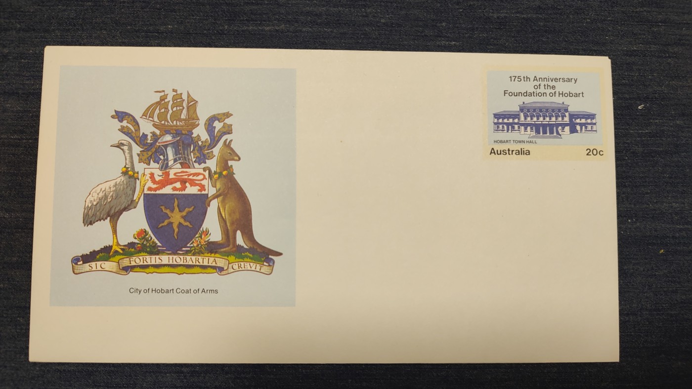 一月邮币社第七期拍卖国际邮票专场 澳大利亚国徽新封