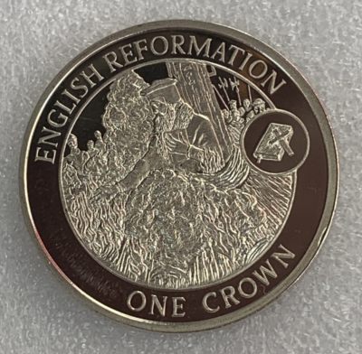 直布罗陀2009年英国历史 英语宗教改革 1克朗 铜镍克朗型纪念币  - 直布罗陀2009年英国历史 英语宗教改革 1克朗 铜镍克朗型纪念币 