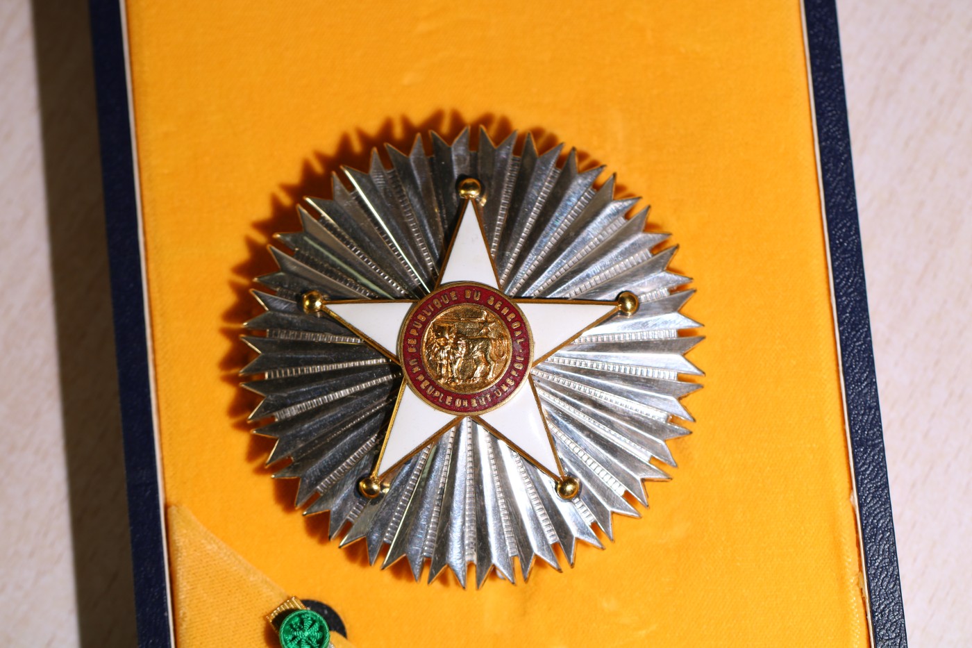 大猫徽章拍卖 第235期  塞内加尔🇸🇳共和国大军官级狮子勋章 