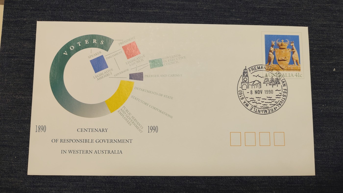 一月邮币社第七期拍卖国际邮票专场 1990年澳大利亚雕塑首日封